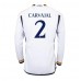 Billige Real Madrid Daniel Carvajal #2 Hjemmebane Fodboldtrøjer 2023-24 Langærmet